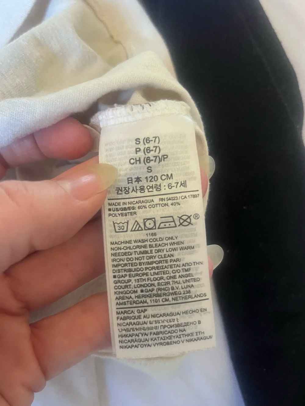 Gap Kids Hello Kitty Raglan Tee, Size S